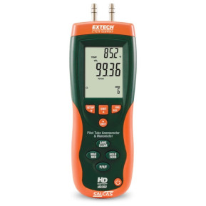 Anemômetro com Tubo de Pitot e Manômetro Diferencial