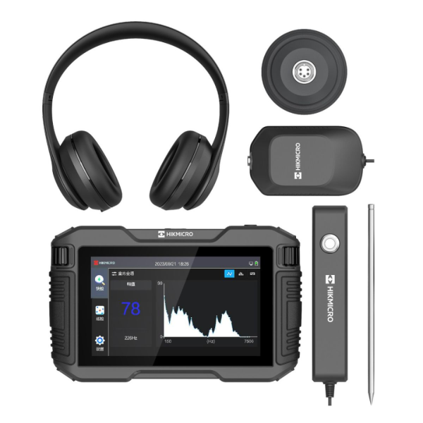 Detector Acústico de Vazamento de Água HIKMICRO AD21 e AD21P