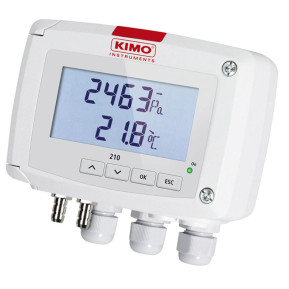 Transmissor de Pressão Diferencial e Temperatura CP 210-R