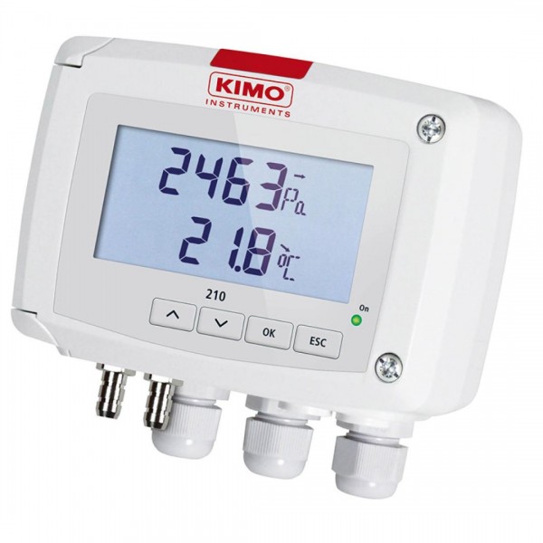 Transmissor de Pressão Diferencial e Temperatura CP 210-R Transmissor de Pressão Diferencial e Temperatura CP 210-R