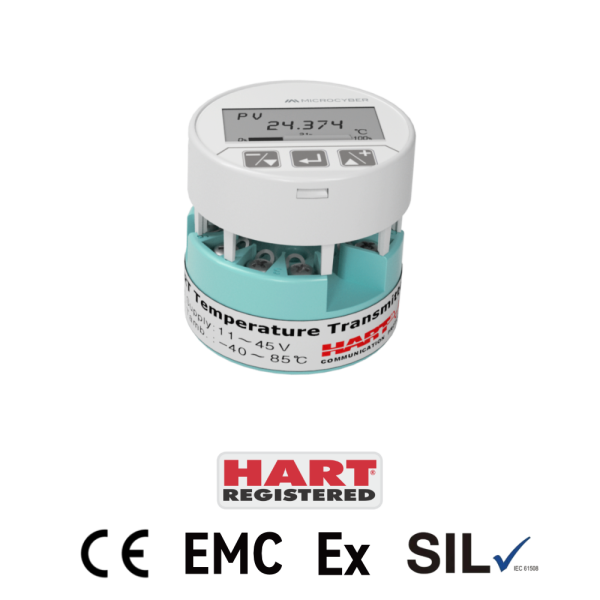 Transmissor de Temperatura Inteligente HART Série NCS-TT306
