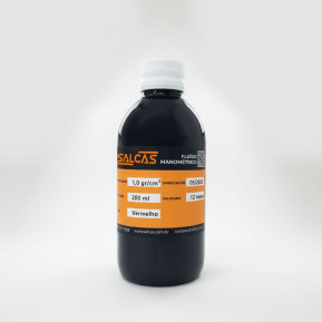 Fluido Manométrico de 1,00 g/cm³ cor vermelha