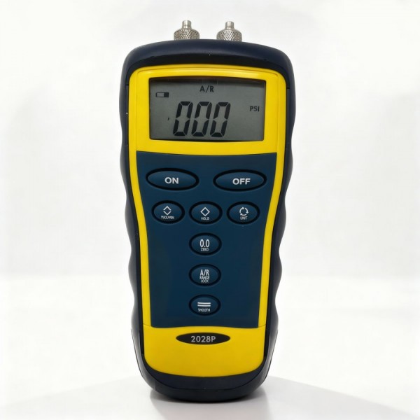 Medidor de Pressão Digital de 0 a 130 mbar - 2021P7-130MBAR-S Medidor de Pressão Digital de 0 a 130 mbar - 2021P7-130MBAR-S