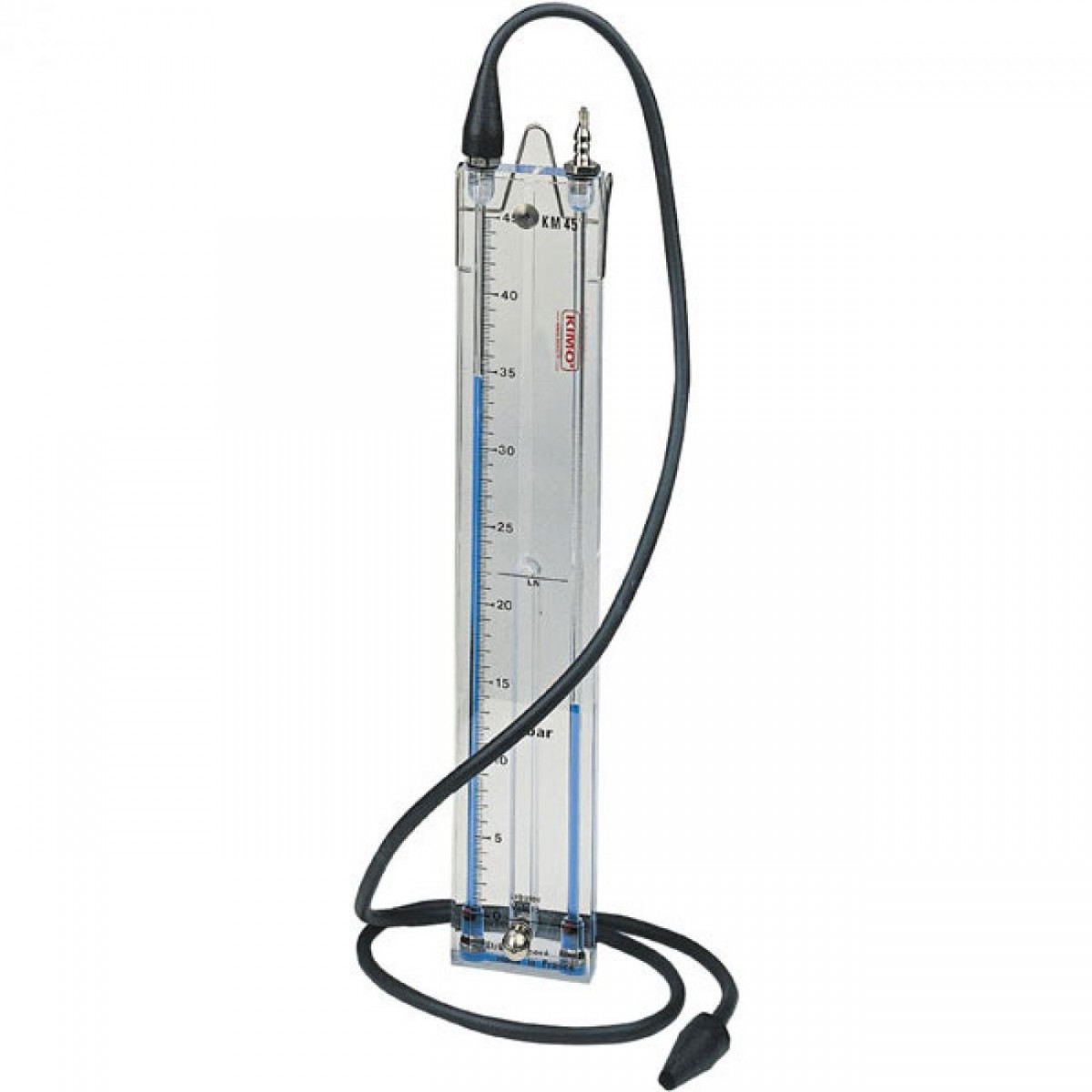 Manômetro Portátil com Coluna Líquida Vertical Série KM Kimo Instruments