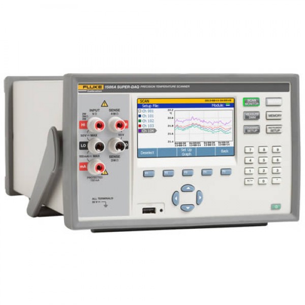 Aquisitor de Dados Fluke 1586A Super-DAQ Aquisitor de Dados Fluke 1586A Super-DAQ
