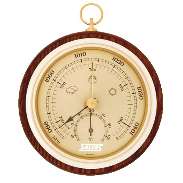 Barômetro Aneróide com Termômetro