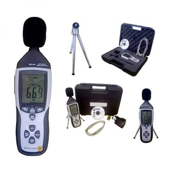 Decibelímetro digital com datalogger Decibelímetro digital com datalogger
