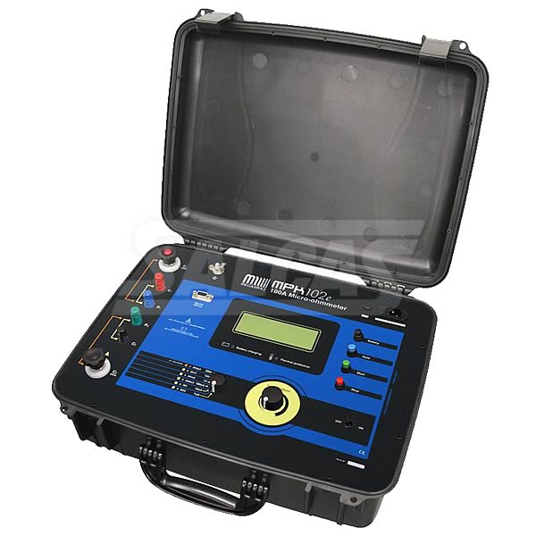 Microhmímetro Digital Portátil De 100A Microhmímetro Digital Portátil De 100A