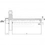 Poço Termométrico com flange Poço Termométrico com flange