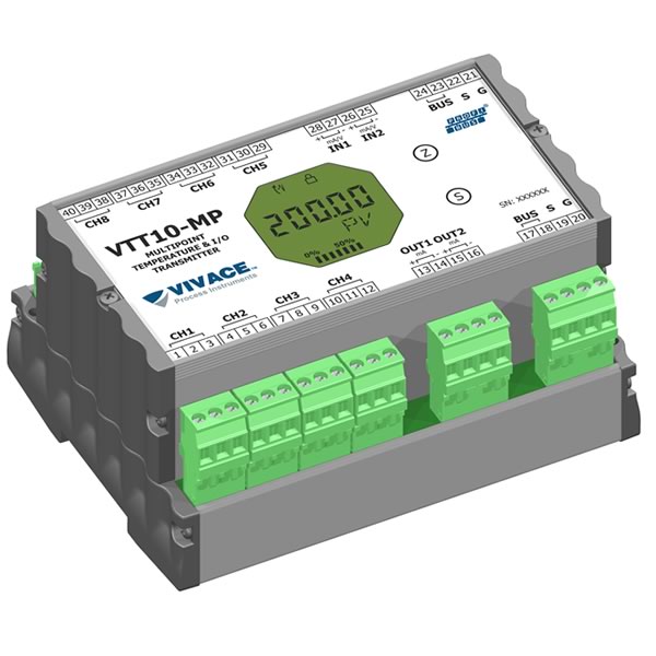 Transmissor Multiponto Profibus-PA (Temperatura & I/O) Transmissor Multiponto Profibus-PA (Temperatura & I/O)
