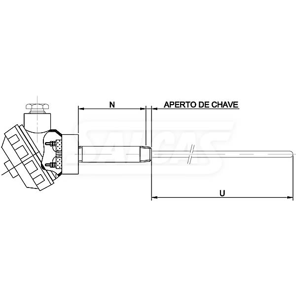 Termopar de Isolação Mineral